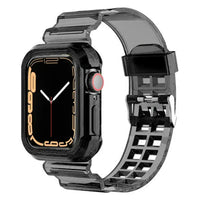 Apple Watch Clear Silicone Band - Durable Comfortable Strap