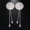 Luxury Crystal Pendant Body Jewelry – Shimmering Rhinestone Charm Set & Exotic Accents for Raves, Festivals & Fine Lingerie