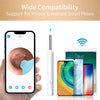 Smart Visual Ear Cleaner with Camera 1296P Ear Sticks USB C Charging Ear Wax Removal Tool WIFI Connection 6 LED Lights Earpick