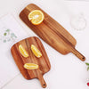 High Quality Kitchen Wooden Chopping Blocks Beech Cutting Board Pizza Bread Fruit Sushi Tray Hangable Screative Kitchen Tool