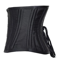 24 Steel Bone Underbust Corset Heavy Duty Waist Trainer Cincher Bustier