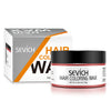 Sevich Temporary Hair Color Wax Men Diy Mud One-time Molding Paste Dye Cream Hair Gel for Hair Coloring Styling Silver Grey 120g