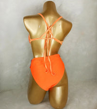 Sparkly Samba Carnival AB Crystal Wire Bra & High-Waisted Panties Costume Set