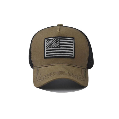 Fashion Cotton Men Women Tactical Fashion  Baseball Cap Usa American Flag Outdoor Unisex Hip Hop Hats For Runing
