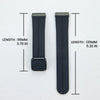 Fitbit Versa & Sense Silicone Band - Waterproof & Magnetic
