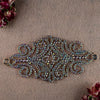 AB Rhinestone Wrap Snap Bracelet