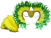 Two-Tone Feather Wing Backpiece Stage Costume Accessory