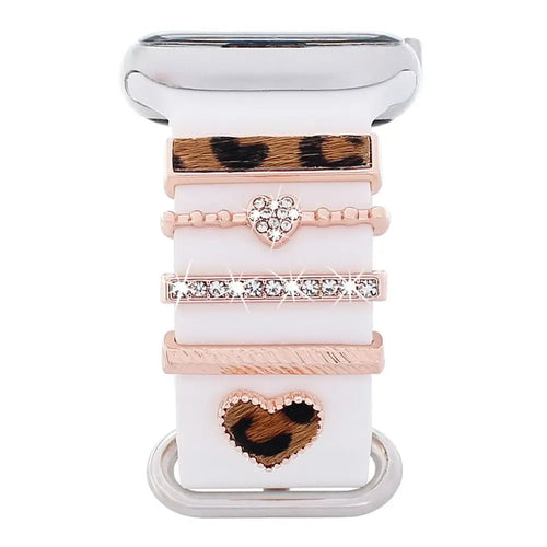 Decorative Metal Charms For Apple Watch Bands