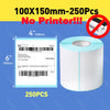 4x6 Shipping Label Printer WiFi Bluetooth USB Thermal Sticker Maker Desktop Barcode Printer for High Speed Express Airway Bill