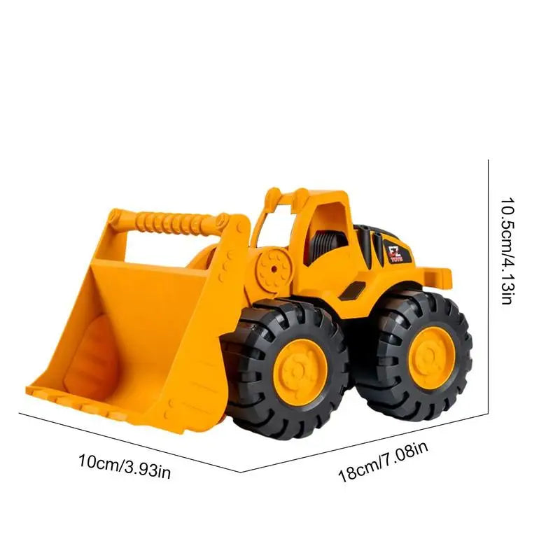 Baby Classic Simulation Engineering Car Toy Excavator Model Tractor Toy Dump Truck Model Car Toys for Children Mini Gift