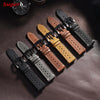 Amazfit Bands Leather Quick Release Watch Band Vintage Brown Cowhide Strap
