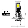 2x H7 LED Car Headlight Bulbs Super Bright For Audi A4 B5 B6 B8 A6 C5 A3 A5 Q3 Q5 Q7 BMW E46 E39 E90 E36 E60 E34 F30 F10