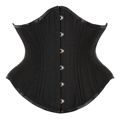 20 Steel Bone Cotton Underbust Corset Heavy Duty Waist Trainer Cincher