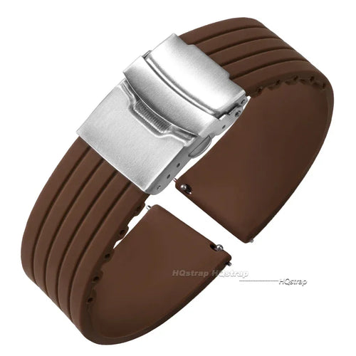 Amazfit Silicone Watch Strap with Deployment Buckle - Replacement Band
