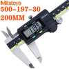 Штангенциркуль Mitutoyo 150/200/300 мм 500-197-30 LCD Цифровий штангенциркуль 8 дюймів Електронний вимірювальний штангенциркуль з нержавіючої сталі Цифровий