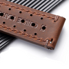 OnePlus Watch Band Quick Release Leather Strap Vintage Brown Wristband