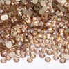 SS3-SS30 Gold Bottom Flat Back Glass High Quality Crystal Rhinestones