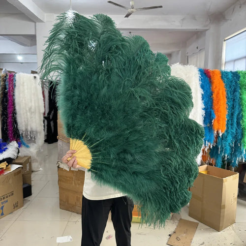 130CM Ostrich Feather Fans