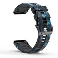 Garmin Silicone Camo Strap - Durable Stylish Design