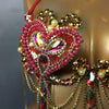 Dazzling Samba Carnival Crystal Wire Bra Costume Top