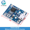 Smart Electronics 5V type-c Micro USB 1A 18650 Lithium Battery Charging Board With Protection Charger Module for Arduino Diy Kit