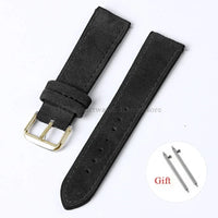 Motorola Moto Vintage Suede Leather Quick Release Watch Band Strap