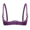 Lace Underwire Half-Cup Push-Up Bra
