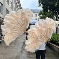 90CM Ostrich Feather Fans