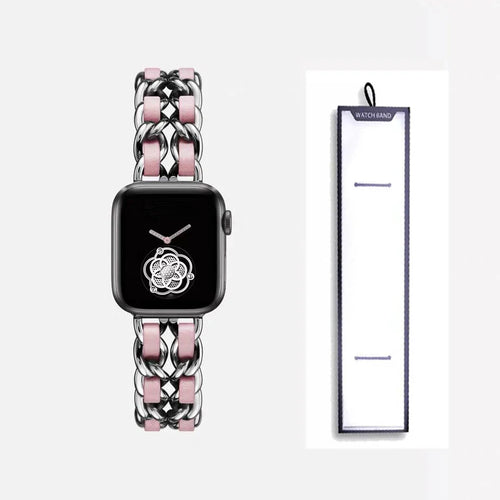 Apple Watch Stainless Steel Strap - Luxury Chain Design