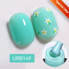 UR SUGAR 7ml Nude Crystal Rubber Base Gel Natural Color Semi Permanent Soak off UV LED Gel Nail Art Varnish