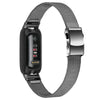 Fitbit Inspire 3 Thin Stainless Steel Band – Sleek Minimalist Metal Strap