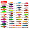 Fishing Lure Set Fishing Hard Bait Mini Minnow Floating Swing Crankbait Crazy Wobblers Artificial Bionic Crank Lures