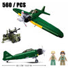 2024 Sluban WW2 Military Russia Air Weapon Mi-24 Helicopters Hind Model Building Blocks Classics Fighter Bricks Plane Toy