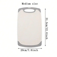 1/3PCS kitchen household imitation marble can hang non-slip classification vegetables meat fruit multi-functional cutting board