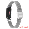 Stainless Steel Fitbit Luxe Band - Durable Elegant Design