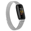 Fitbit Inspire 3 Metal Magnetic Loop Band – Stainless Steel Mesh Strap
