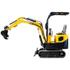 Mini Excavator 1 ton Hydraulic Crawler Excavator EPA Certified Small Digger Door to Door Delivery