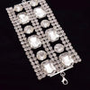 Glass Rhinestone Bracelet