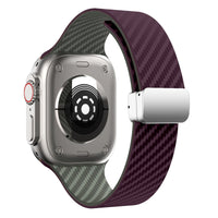Apple Watch Silicone Strap - Magnetic Buckle, Durable Design