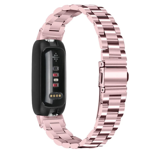 Fitbit Inspire 3 Stainless Steel Band – Premium Metal Strap