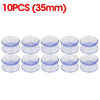 5/20PCS Double Sided Plastic Suction Cup Vacuum Non-slip Clear Sucker Pad for Glass Car Window Table Top Spacer DIY Soap Holder