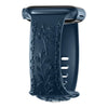 Apple Watch Silicone Band - Floral Engraved - Stylish Design