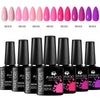 7pc Nail Gel Polish Set DIY Nail Art Design All For Decoration Soak Off UV Gel Long Lasting Manicure Painting Gel Vernis Kits