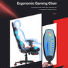 GC-RC03 Massage Gaming Chair 7-Point Adjustable Seat Height Ergonomic Office Chair with Footrest and Lumbar for Home Office