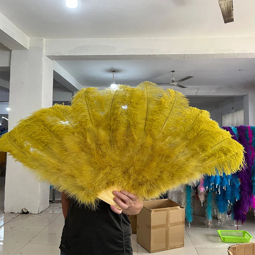 100CM Ostrich Feather Fans