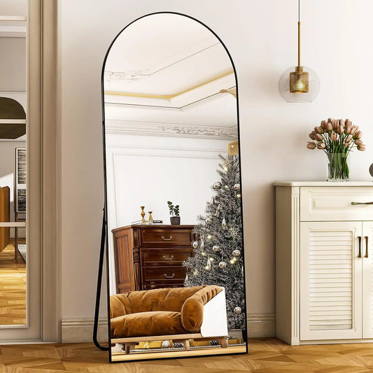 26x71 Inch Full Length Mirror - Aluminum Alloy Frame, Extra Large Floor Mirror