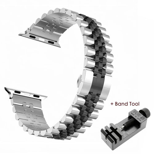 Apple Watch Stainless Steel Strap - Elegant Durable Design
