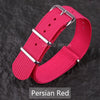 COROS Nylon Ribbed Watch Band For Smartwatch - Military Washable Strap