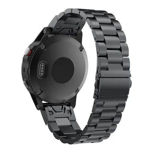 Garmin Stainless Steel QuickFit Strap - Sleek and Stylish