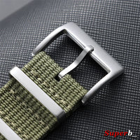 Polar Ribbed Nylon Watch Band - Quick Release Strap For Polar Watches